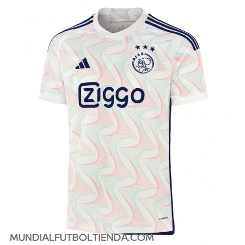 Camiseta Ajax Segunda Equipación Replica 2023-24 mangas cortas